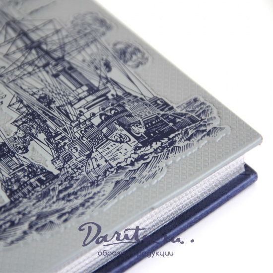 Подарочная книга. История русского флота в кожаном переплете