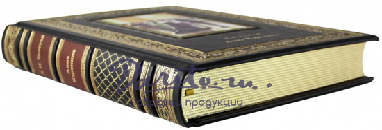Подарочная книга. Анна Каренина  в кожаном переплете с тиснением