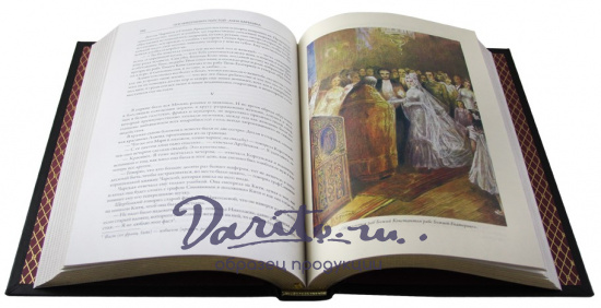 Подарочная книга. Анна Каренина  в кожаном переплете с тиснением