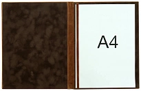 Кожаная папка адресная « На подпись»