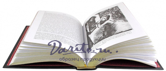 Подарочная книга. Бесы в кожаном переплете с тиснением