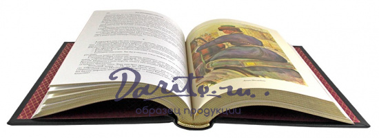 Подарочное издание. Детство. Отрочество. Юность. Воскресение в кожаном переплете с тиснением