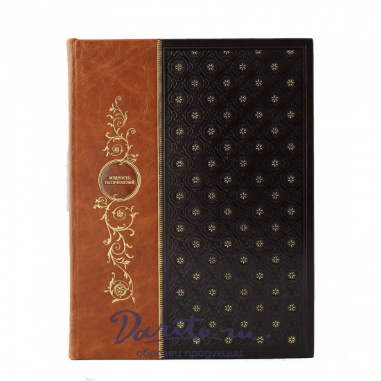 Мудрость тысячелетий. Подарочная книга в кожаном переплете.