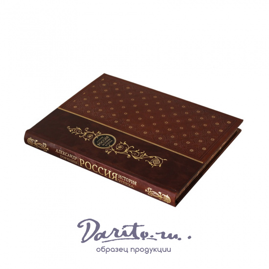 Россия. История успеха. Подарочная книга в кожаном переплетие.