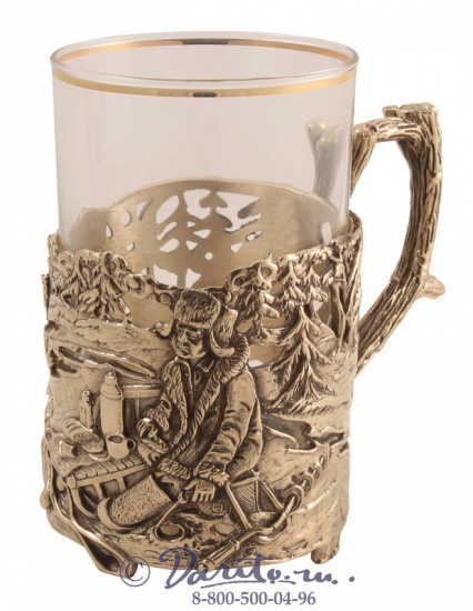 Подстаканник «Зимняя рыбалка»