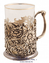 Подстаканник «Цветочный узор»