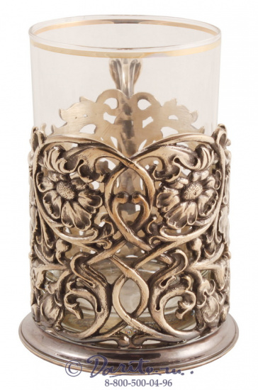 Подстаканник «Цветочный узор»