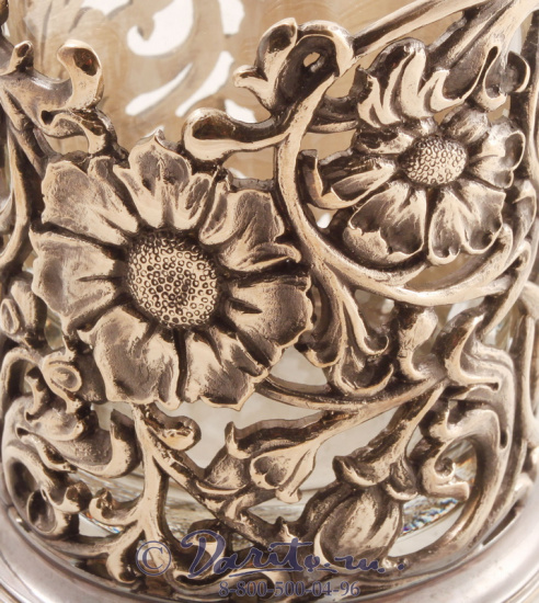 Подстаканник «Цветочный узор»