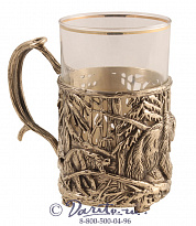 Подстаканник «Охота на медведя»