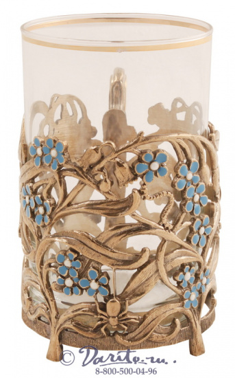 Подстаканник «Незабудки»