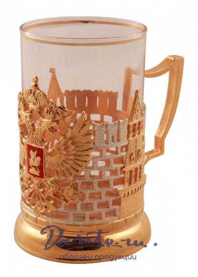 Подарочный подстаканник «Герб Российской Федерации»