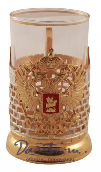 Подарочный подстаканник «Герб Российской Федерации»