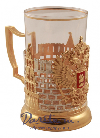 Подарочный подстаканник «Герб Российской Федерации»