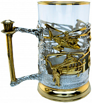 Подстаканник в подарок «Вертолёты»