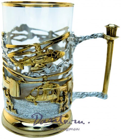 Подстаканник в подарок «Вертолёты»