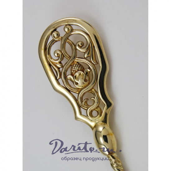 Чайная ложка Орнамент из латуни