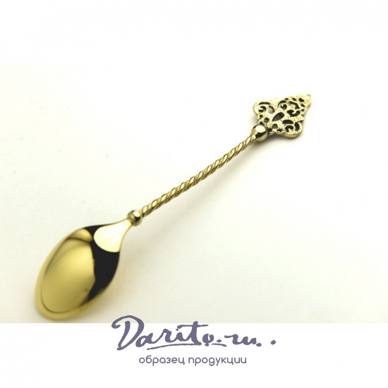 Чайная ложка Восточная из латуни