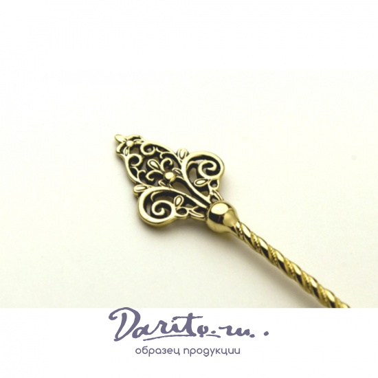 Чайная ложка Восточная из латуни