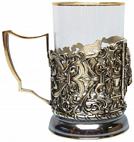 Подстаканник из латуни «Кабан»