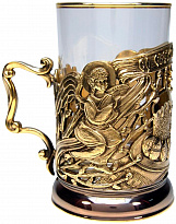 Подстаканник из латуни «Кулич»