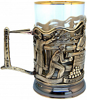 Подстаканник из латуни «Оборона Севастополя»