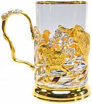 Подстаканник в подарок «Охота на волка»