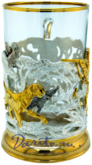Подстаканник в подарок «Охота на уток»