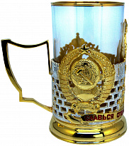 Подстаканник в подарок «Славься, Отечество!»