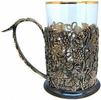 Подстаканник из латуни «Совиньон»