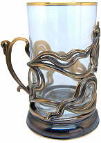 Подстаканник в подарок «Тюльпан»