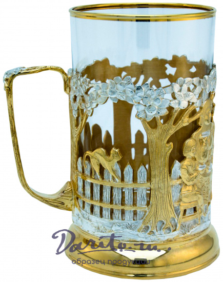 Подстаканник «Чаепитие с баранками»