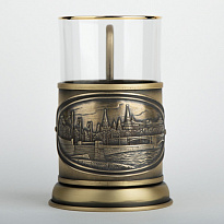 Подстаканник из латуни «Москва»