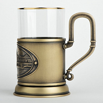 Подстаканник из латуни «Москва»