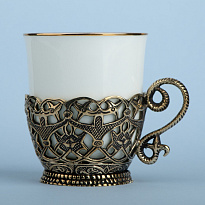 Фарфоровая чайная чашка «Восточная»