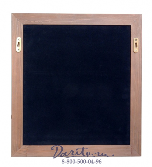 Деревянная ключница «Маузер с наградами СССР»