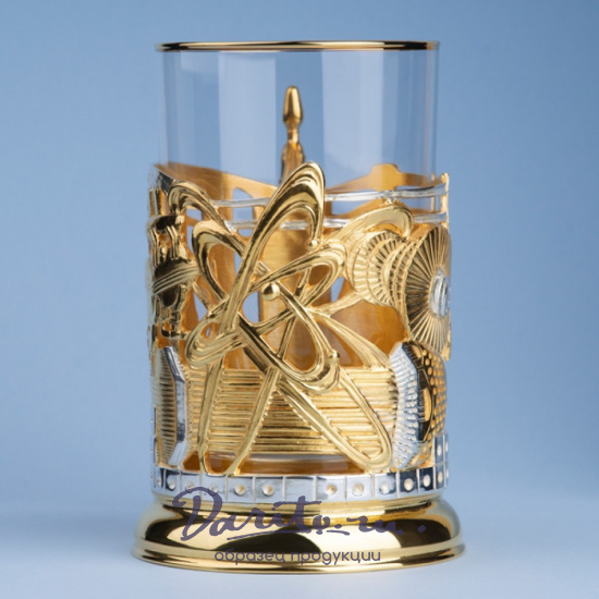 Подстаканник в подарок «Атомы»