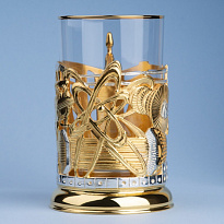 Подстаканник в подарок «Атомы»