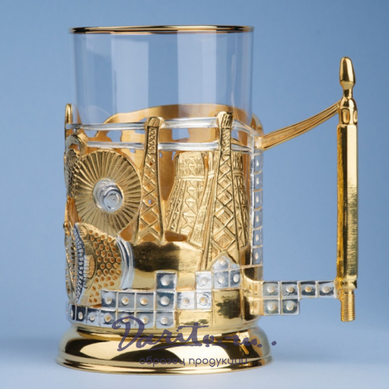 Подстаканник в подарок «Атомы»