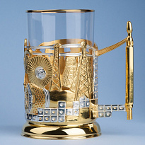 Подстаканник в подарок «Атомы»