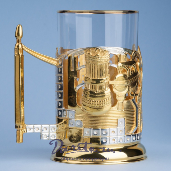 Подстаканник в подарок «Атомы»