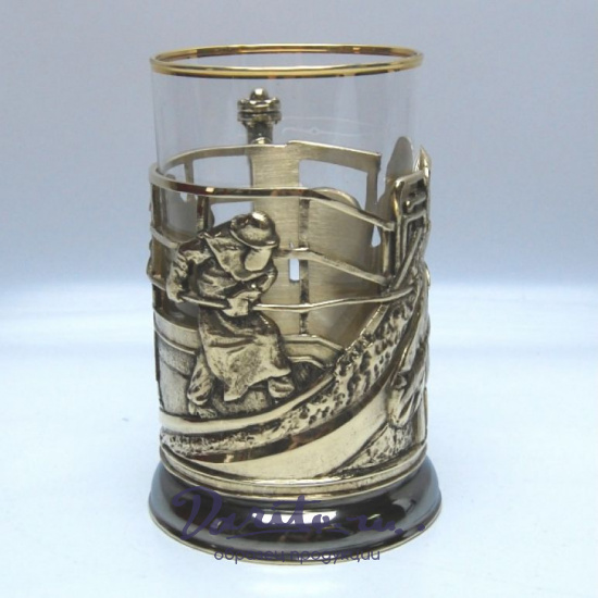 Подстаканник из латуни «Металлургическая промышленность»