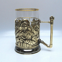 Подстаканник из латуни «Металлургическая промышленность»