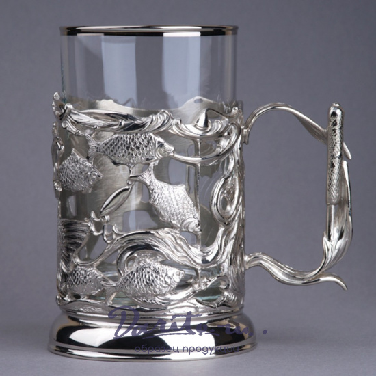 Подстаканник с никелированием «Судак»