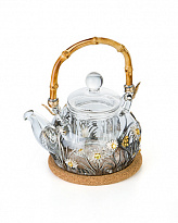 Чайник хрустальный «Ромашка»