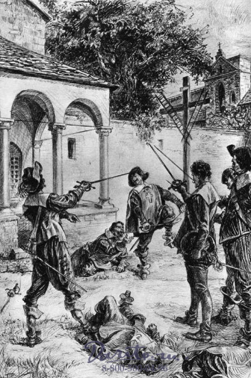 Дюма А., Книга «Три мушкетера»