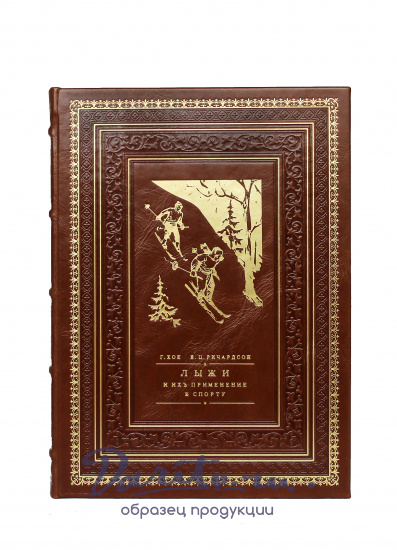 Подарочная книга «Лыжи и их применения к спорту»