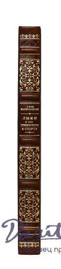 Подарочная книга «Лыжи и их применения к спорту»
