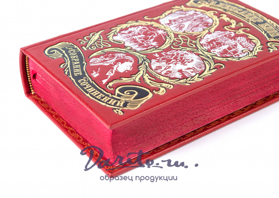 Блок Александр , Собрание сочинений А. Блока в 8 томах в кожаном переплете с тиснением цветной фольгой