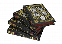 Собрание сочинений Ги Де Мопассан в 7 томах в кожаном переплете с тиснением