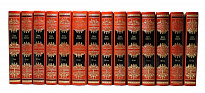 Собрание сочинений Джека Лондона в 14 томах в кожаном переплете ручной работы